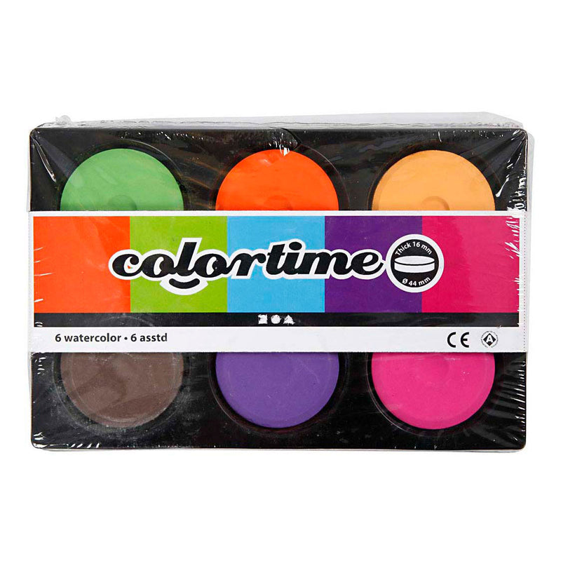 Load image into Gallery viewer, Creativ company waterverf extra kleuren - 6 kleuren
