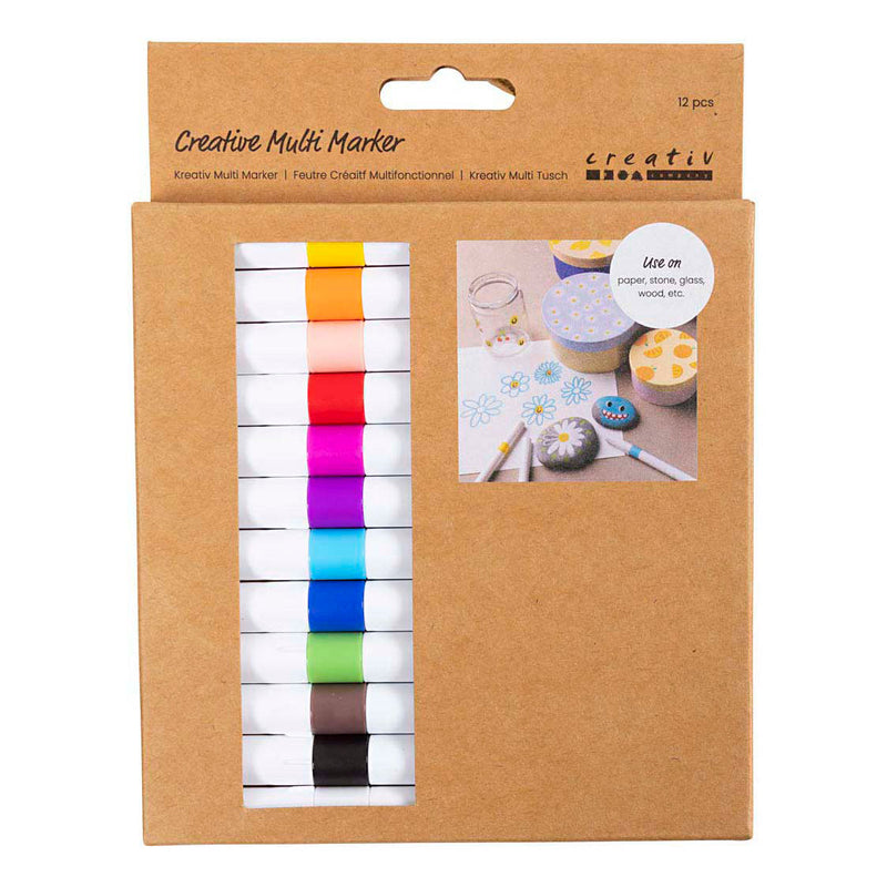 Afbeelding laden in galerijviewer, Creativ company creatieve multi stift 4mm diverse kleuren - 12st.
