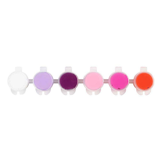 Creativ company plus color acrylverf paars en roze harmonie - 6x5ml.