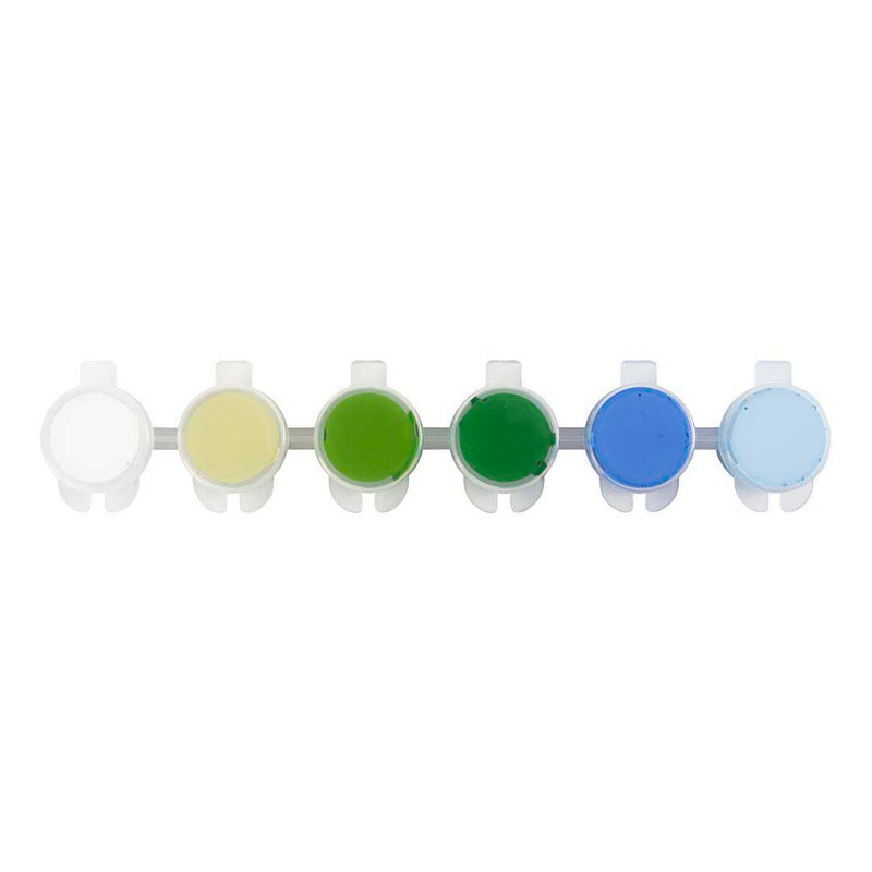Load image into Gallery viewer, Creativ company plus color acrylverf blauw en groen harmonie - 6x5ml.

