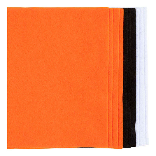 Creativ company hobbyvilt a4 dikte 2mm herfst kleuren - 10st.