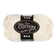 Creativ company katoengaren afm 8 8 l: 80-85 m off-white - 50gr.
