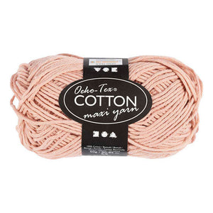Creativ company katoengaren afm 8 8 l: 80-85 m beige - 50gr.