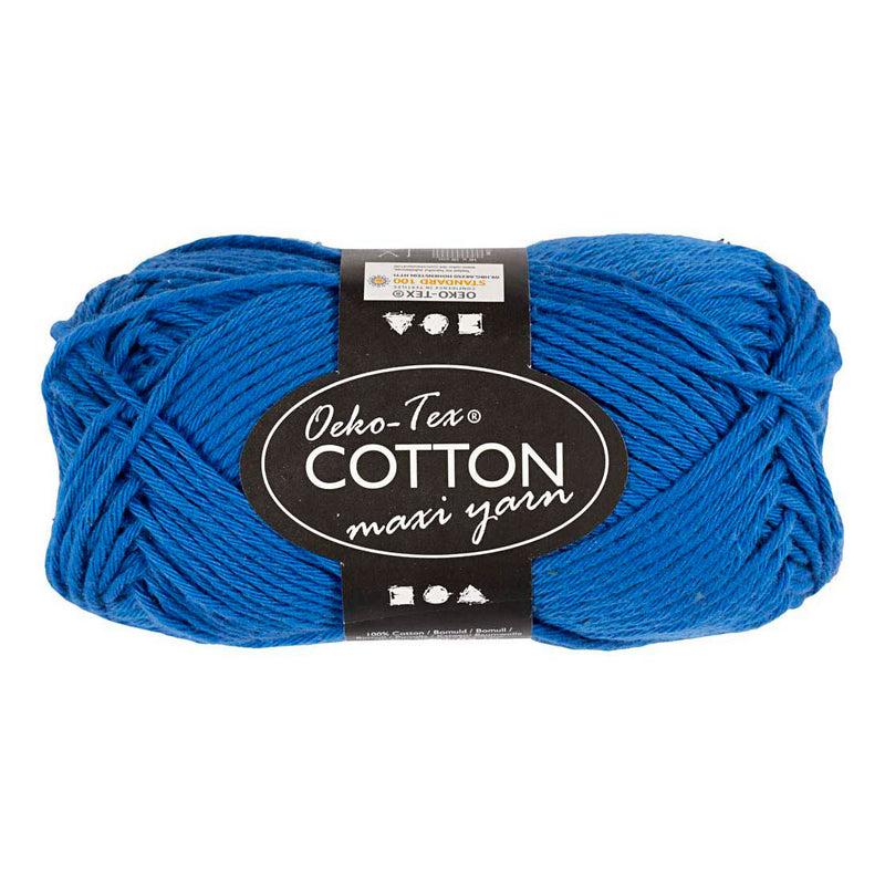 Load image into Gallery viewer, Creativ company katoengaren afm 8 8 l: 80-85 m kobalt blauw - 50gr.
