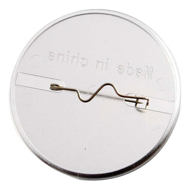 Creativ company creotime buttons 5,5 cm rond 5 stuks transparant
