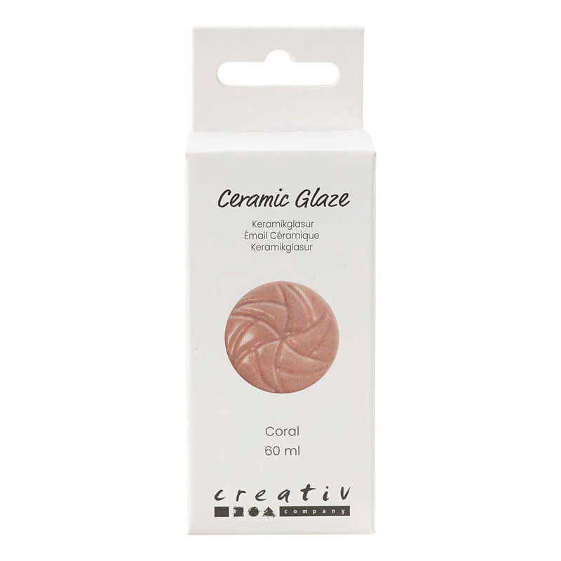 Load image into Gallery viewer, Creativ company keramiek glazuur 984-1101 c dekkend coral - 60ml
