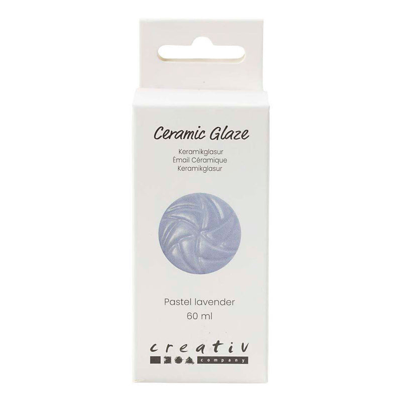 Afbeelding laden in galerijviewer, Creativ company keramiek glazuur 984-1101 c dekkend pastel lavender - 60ml
