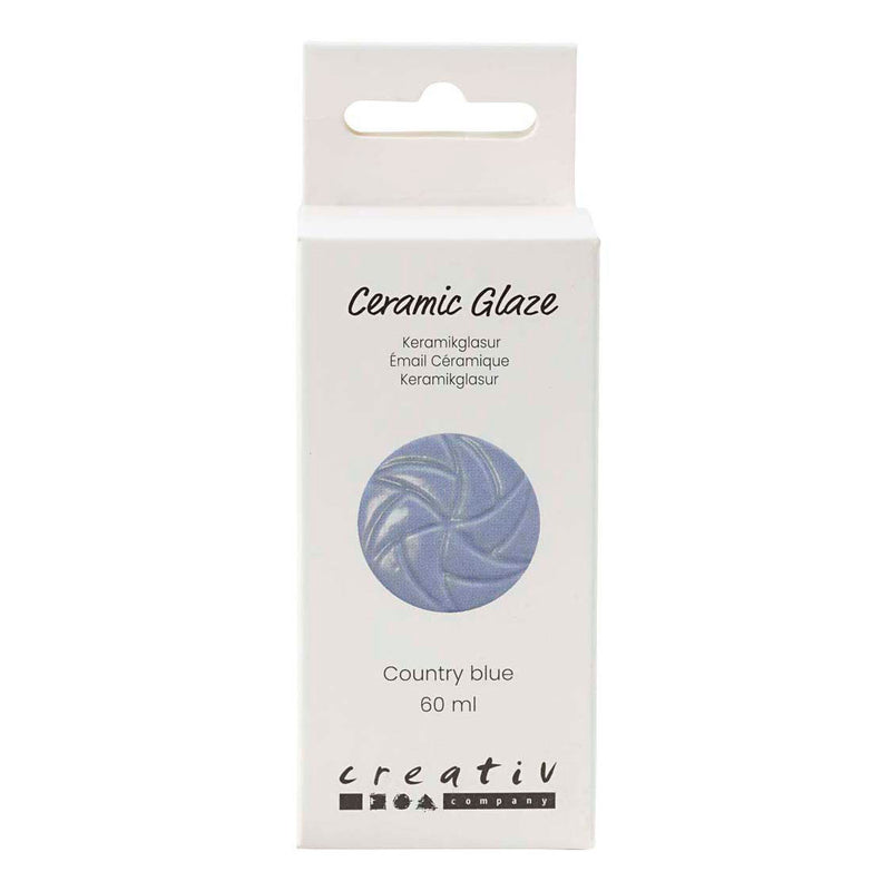 Load image into Gallery viewer, Creativ company keramiek glazuur 984-1101 c dekkend country blue - 60ml
