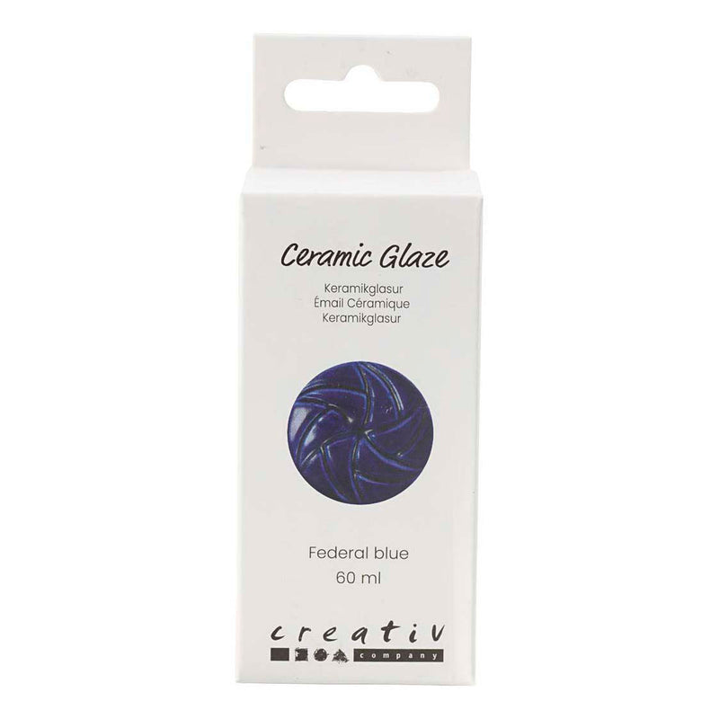 Load image into Gallery viewer, Creativ company keramiek glazuur 984-1101 c dekkend federal blue - 60ml
