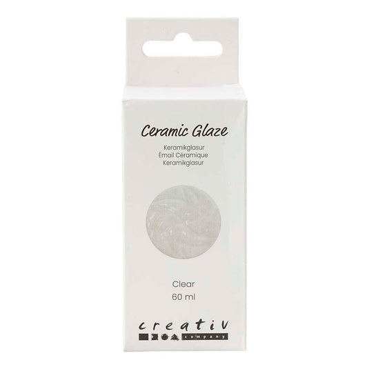 Creativ company keramiek glazuur 984-1101 c transparant helder - 60ml