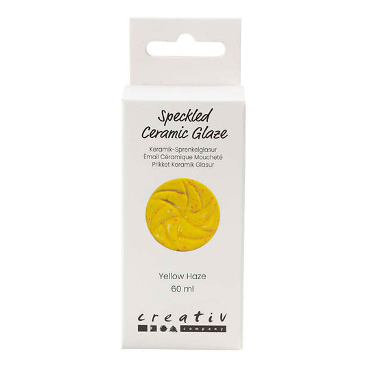 Creativ company https: www.cchobby.nl gespikkeld-keramiekglazuur-999-1060-c-dekkend-yellow-haze-60-ml-1-doosje