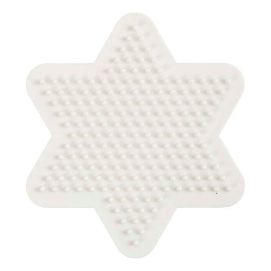 Creativ company nabbi biobeads grondplaat ster 9,8x9,8cm