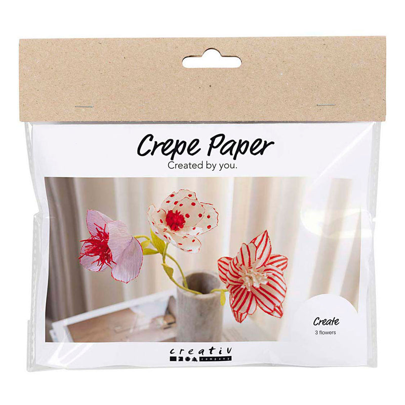 Afbeelding laden in galerijviewer, Creativ company https: www.cchobby.nl mini-hobbyset-crepepapier-bloemen-pastelkleuren-1-doos

