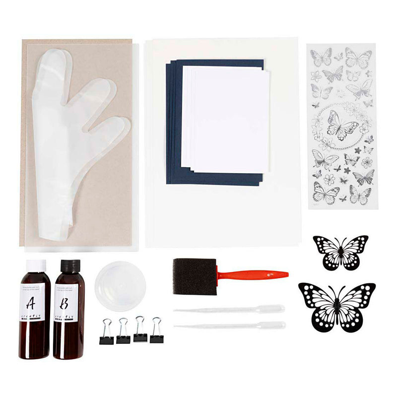 Load image into Gallery viewer, Creativ company hobbyset cyanotypie blauw
