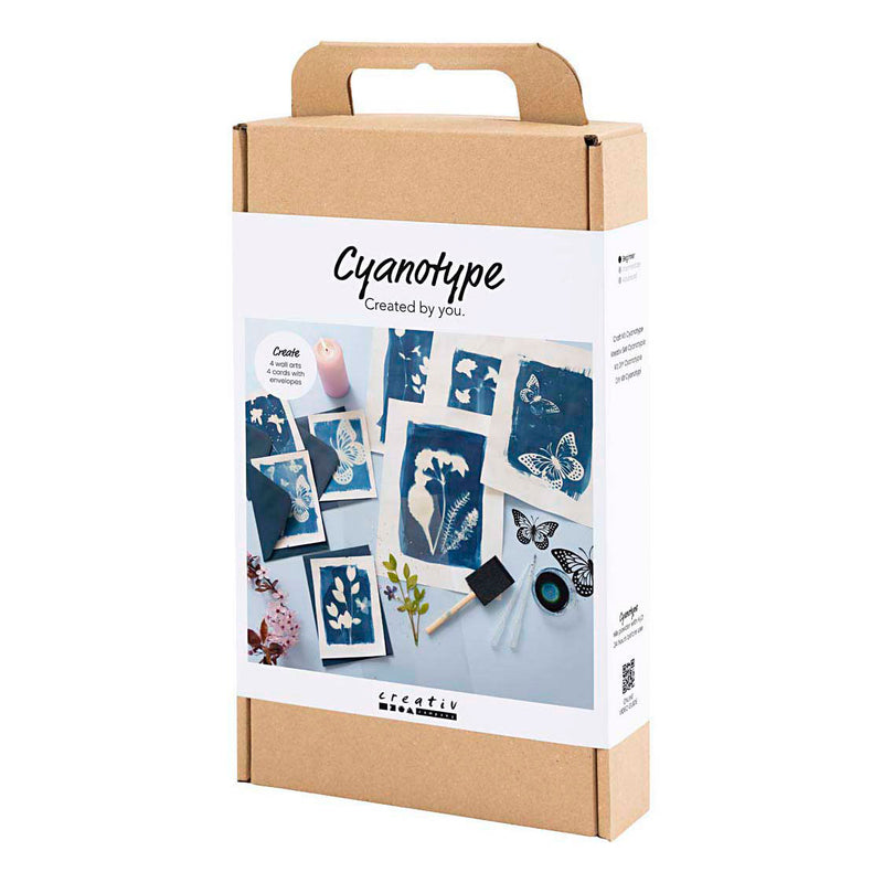 Load image into Gallery viewer, Creativ company hobbyset cyanotypie blauw
