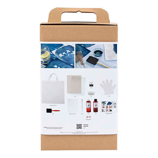 Creativ company https: www.cchobby.nl hobbyset-cyanotypie-textiel-blauw-1-doos
