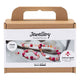 Creativ company mini hobbyset sieraden halsketting en armband roze