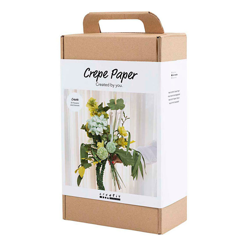 Chargez l'image dans la visionneuse de la galerie, Creativ company maxi hobbyset bloemenboeket van crepepapier
