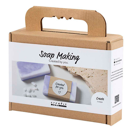 Creativ company mini hobbyset zeep maken vierkant lichtpaars