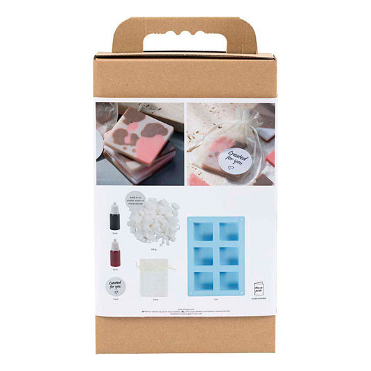 Creativ company hobbyset zeep maken vierkant