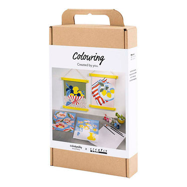 Creativ company hobbyset kleuren schilderen volgens cijfers acrylverf
