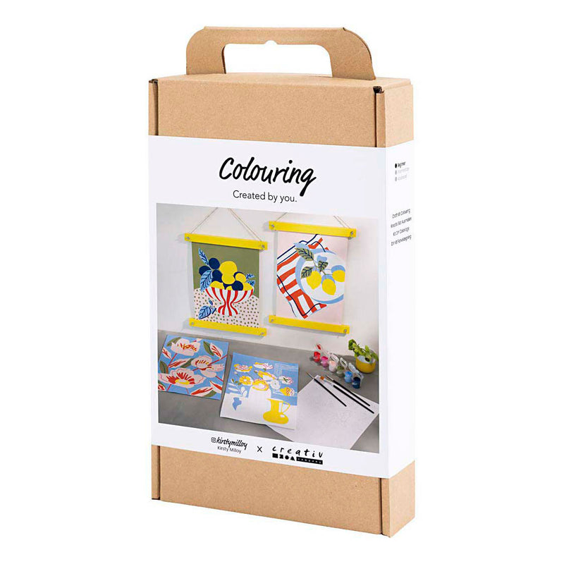 Afbeelding laden in galerijviewer, Creativ company hobbyset kleuren schilderen volgens cijfers acrylverf
