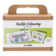 Creativ company mini hobbyset textiel decoreren vlinders pastelkleuren