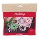 Creativ company mini hobbyset boetseren sterren zilver wit