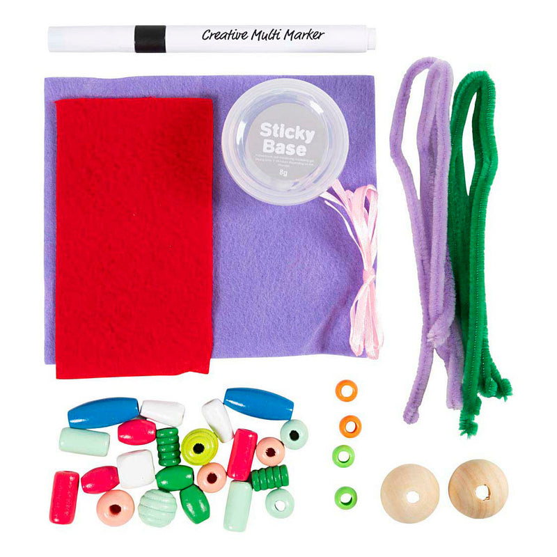Afbeelding laden in galerijviewer, Creativ company mini hobbyset decoratie kerstkabouters
