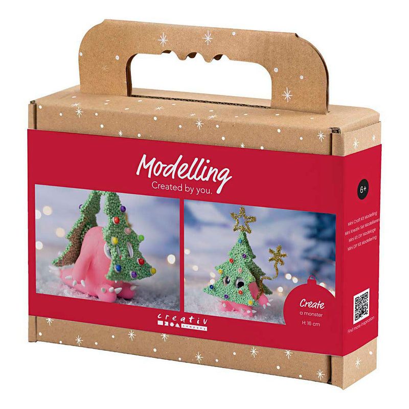Chargez l'image dans la visionneuse de la galerie, Creativ company mini hobbyset boetseren kerstboommonster

