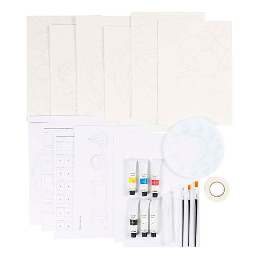 Creativ company https: www.cchobby.nl starter-hobbyset-gouache-schilderijen-diverse-kleuren-1-doos