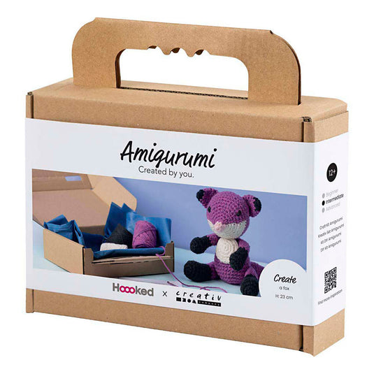 Creativ company https: www.cchobby.nl hobbyset-amigurumi-vos-zwart-plum-1-doos