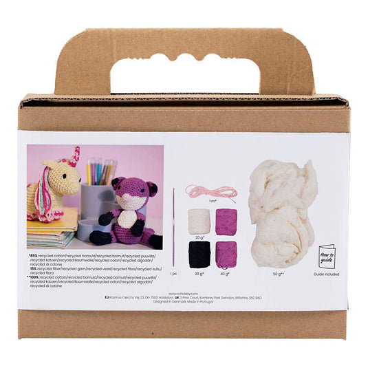 Creativ company https: www.cchobby.nl hobbyset-amigurumi-vos-zwart-plum-1-doos