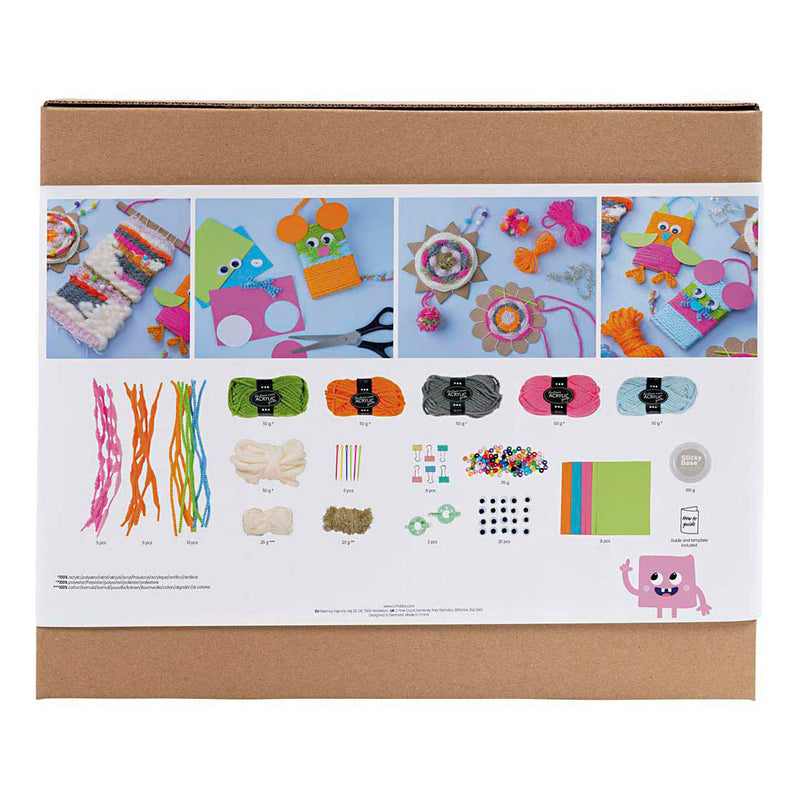 Afbeelding laden in galerijviewer, Creativ company groepsset hangers uilen en muizen weven
