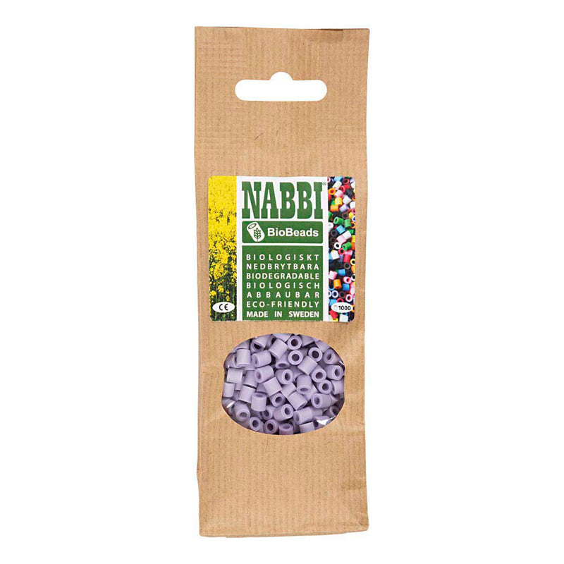 Load image into Gallery viewer, Creativ company nabbi biobeads 5x5mm paars - 1000st.
