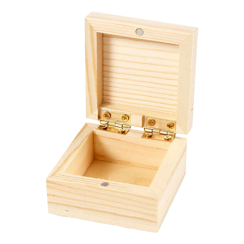 Load image into Gallery viewer, Creativ company houten sieradendoosje met magnetische sluiting
