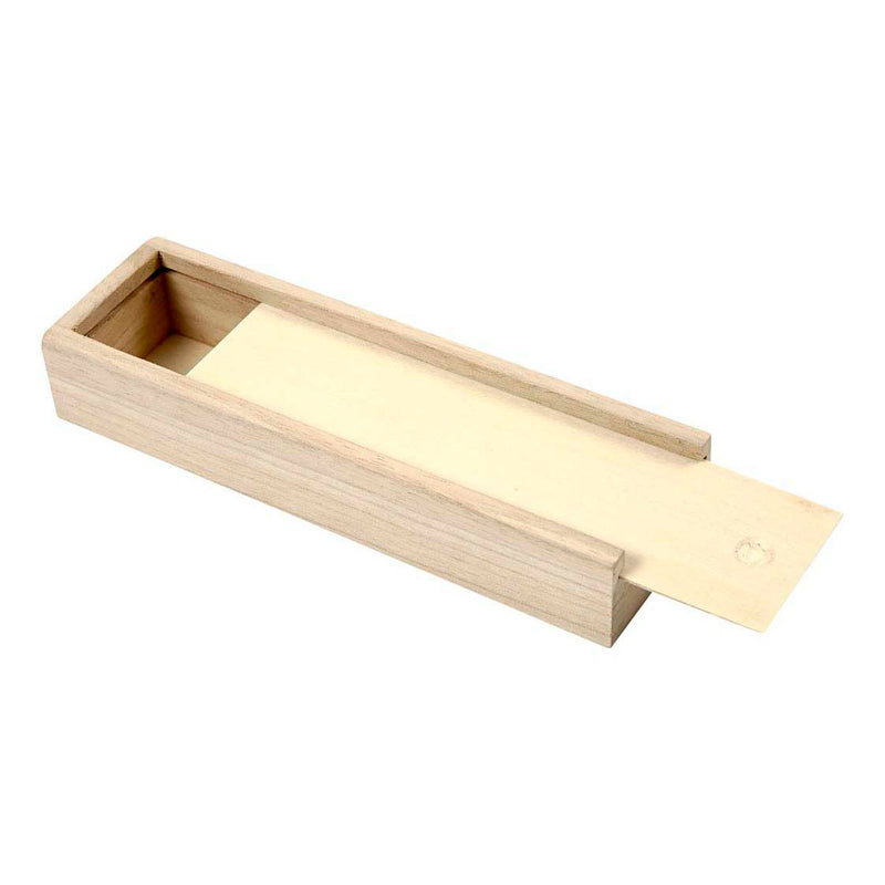 ギャラリービューアに画像をロードする, Creativ company houten pennendoos met schuifdeksel
