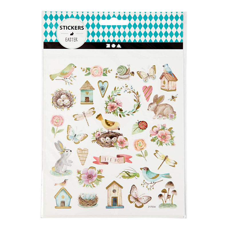 Load image into Gallery viewer, Creativ company stickervel voorjaar en pasen
