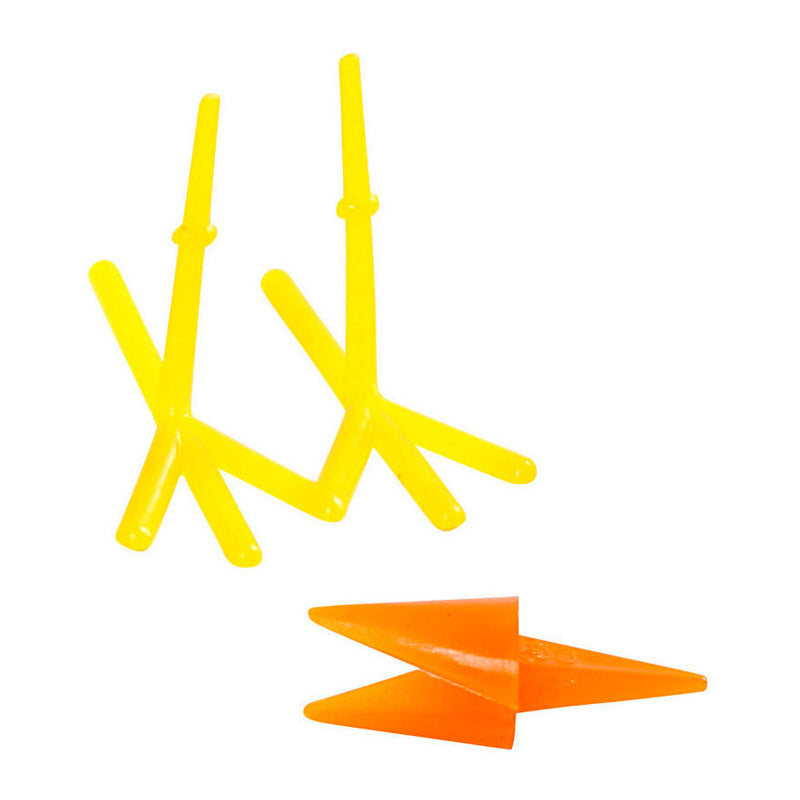 Load image into Gallery viewer, Creativ company kunststof kippensnavels en -poten - 8 sets
