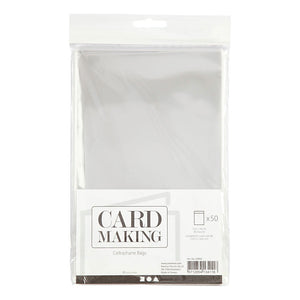 Creativ company cellofaan zakjes 16x12,2cm - 50st.