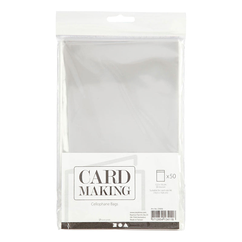 Afbeelding laden in galerijviewer, Creativ company cellofaan zakjes 16x12,2cm - 50st.
