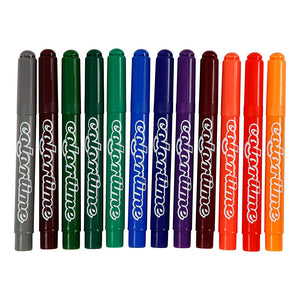 Creativ company colortime stiften - lijndikte 5mm - 12st..