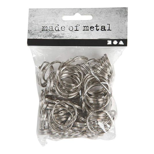 Creativ company sleutelring, d: 25 mm, 100 stuks