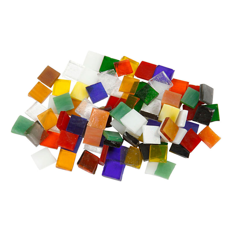 Afbeelding laden in galerijviewer, Creativ company glas mozaiek tegels 10x10mm - 700st.
