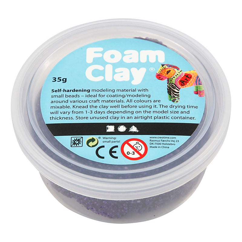 Chargez l'image dans la visionneuse de la galerie, Creativ company foam clay paars - 35gr.
