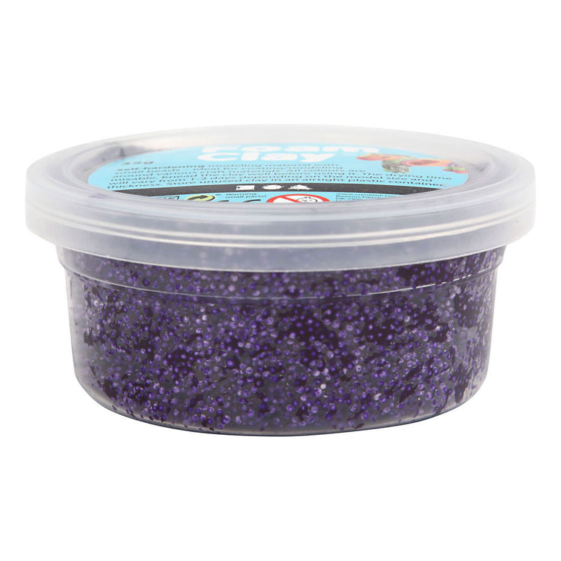 Chargez l'image dans la visionneuse de la galerie, Creativ company foam clay paars - 35gr.
