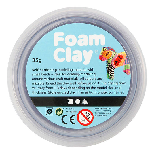 Creativ company foam clay paars - 35gr.