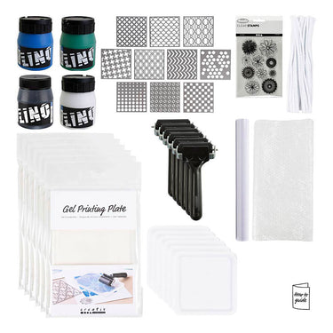 Creativ company http: www.cchobby.nl groepsset-gelprinten-kleurrijke-prints-1-doos