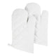 Creativ company ovenhandschoen wit 18x28xm - 2st.