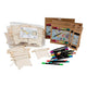 Creativ company groepsset verf je eigen spandoek 10,5x12cm - 60st.
